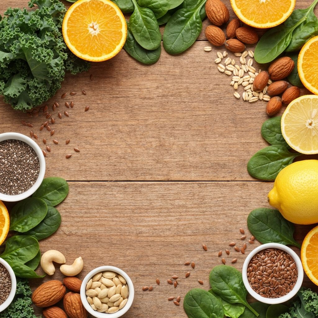 Vitamin-rich natural ingredients